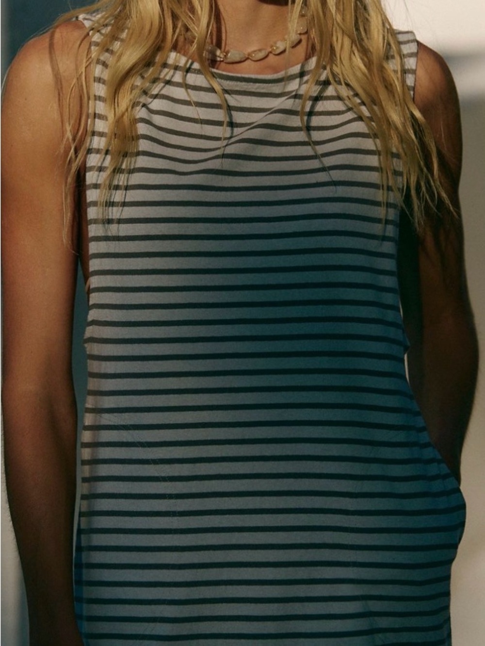 Free People Free Est Sailor Mini Dress - Fallen Rock Combo